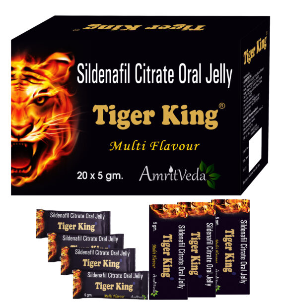 Tiger King Sildenafil Citrate Oral Jelly (20 in Box)